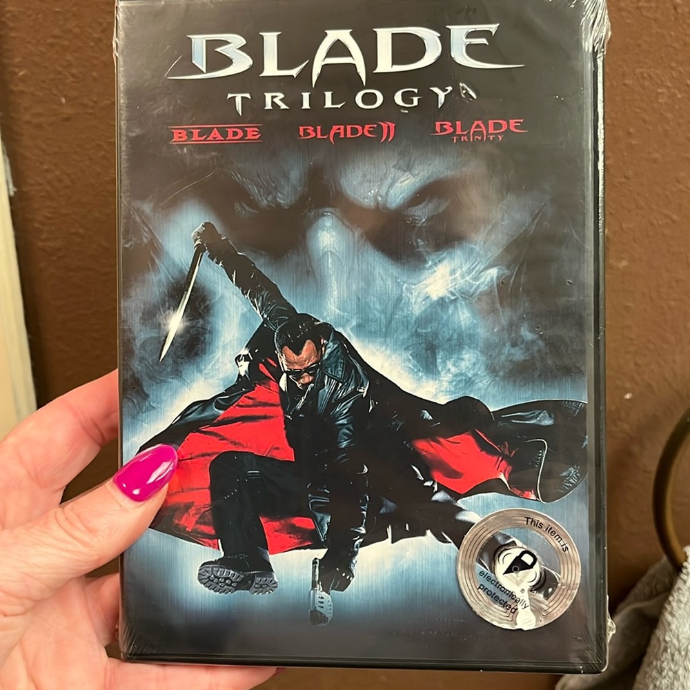 Blade Trilogy original Wesley Snipes vampire movies all three movies in one pkg